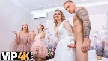 سكس في الحفلة – نيك العروسة وصديقاتها في حفلة الزفاف